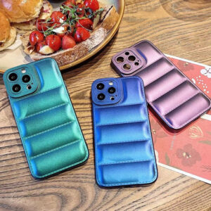 Creative Down Jacket Mobile Phone Case Silicone