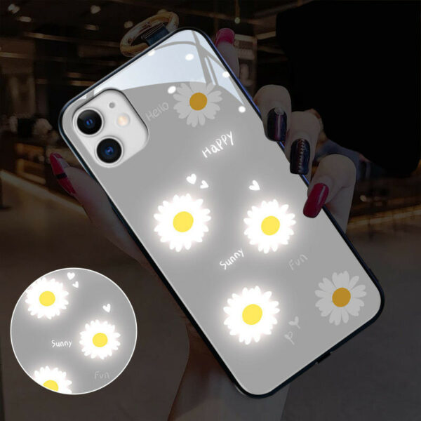 Compatible with Apple Incoming Light Flash Back Shell Case