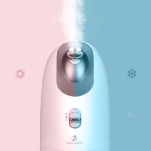 Hot and cold face steamer